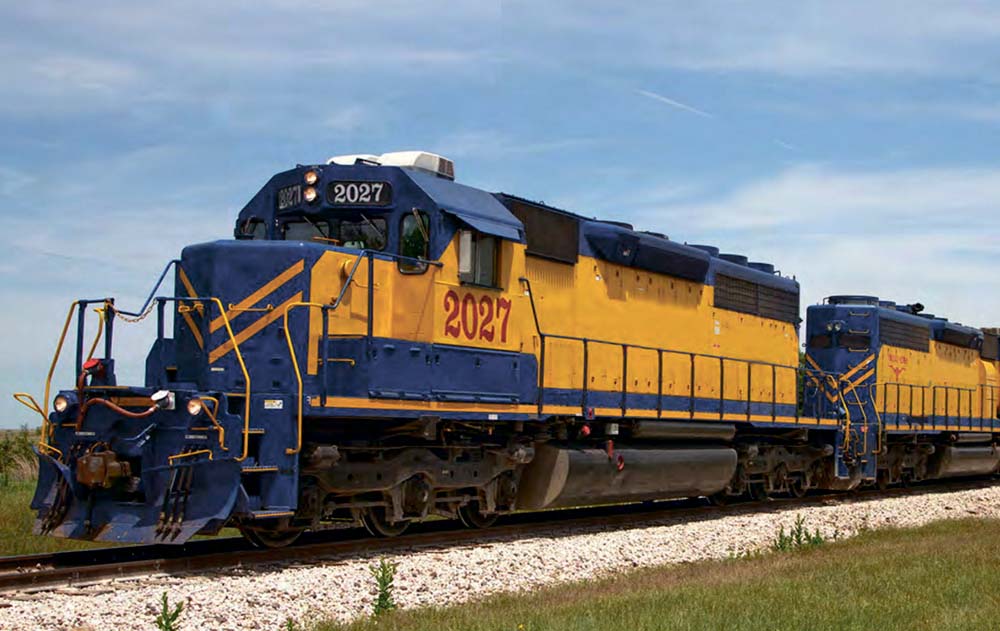 Telematik für Eisenbahnmaschinen