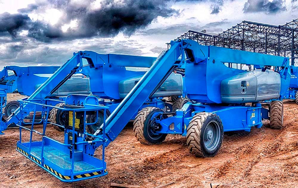 Telematik für mobile Hebeplattformen